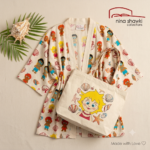 "Sun-Kissed" Luxury Beach Cover-Up & Tote Set
